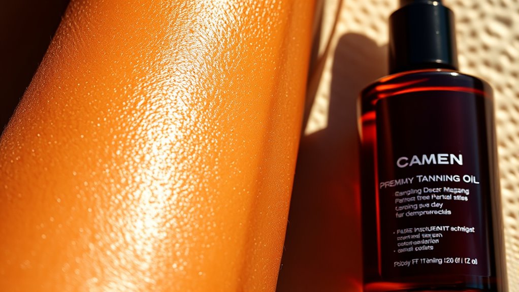 choosing effective tanning oils