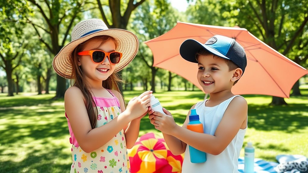 consistent sun protection habits