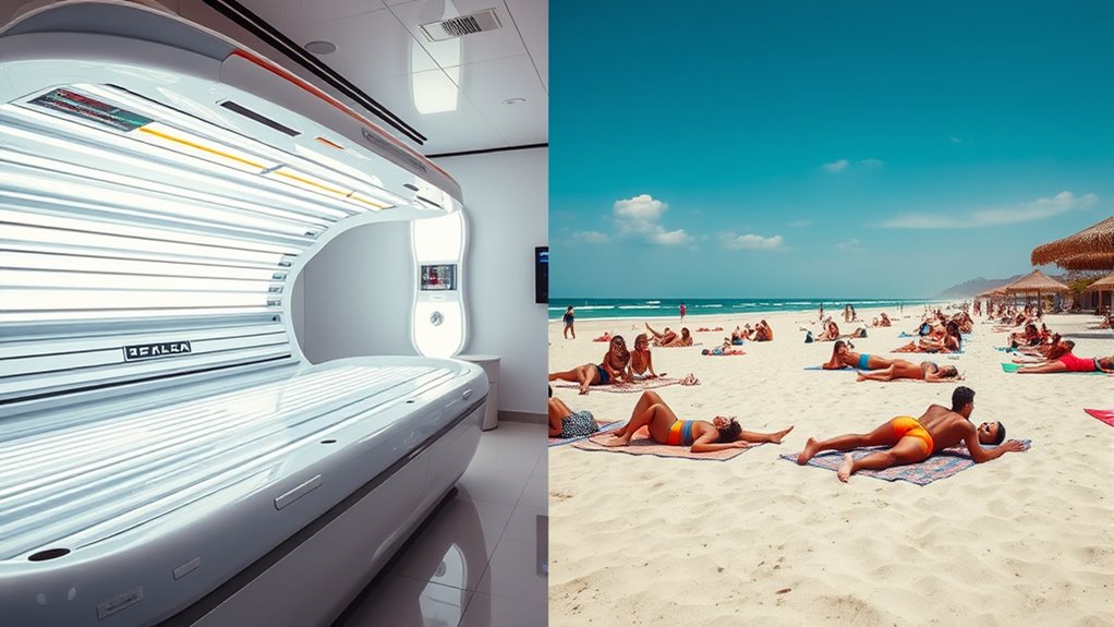 cultural environmental influences on tanning