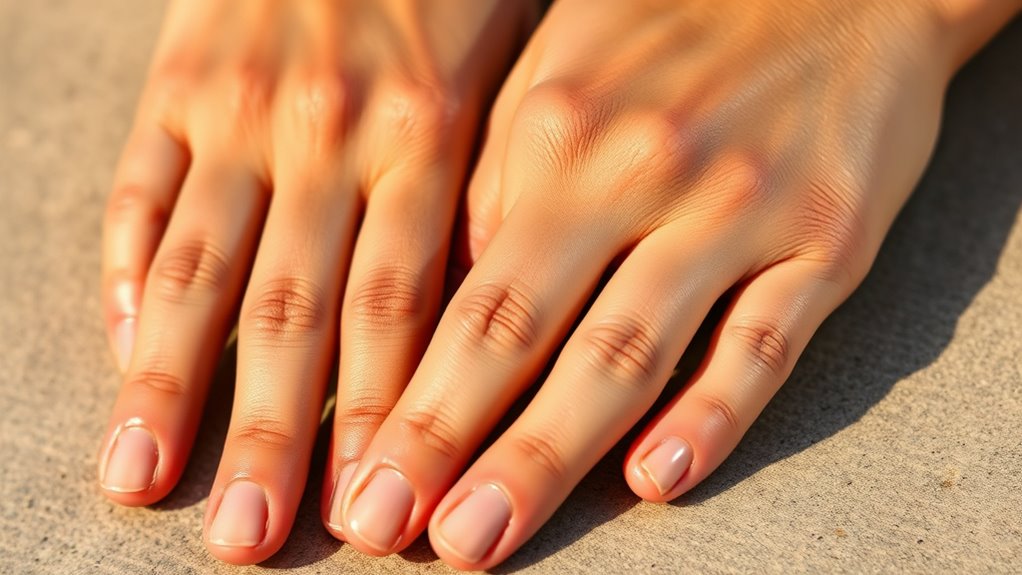 evenly applied tanning technique