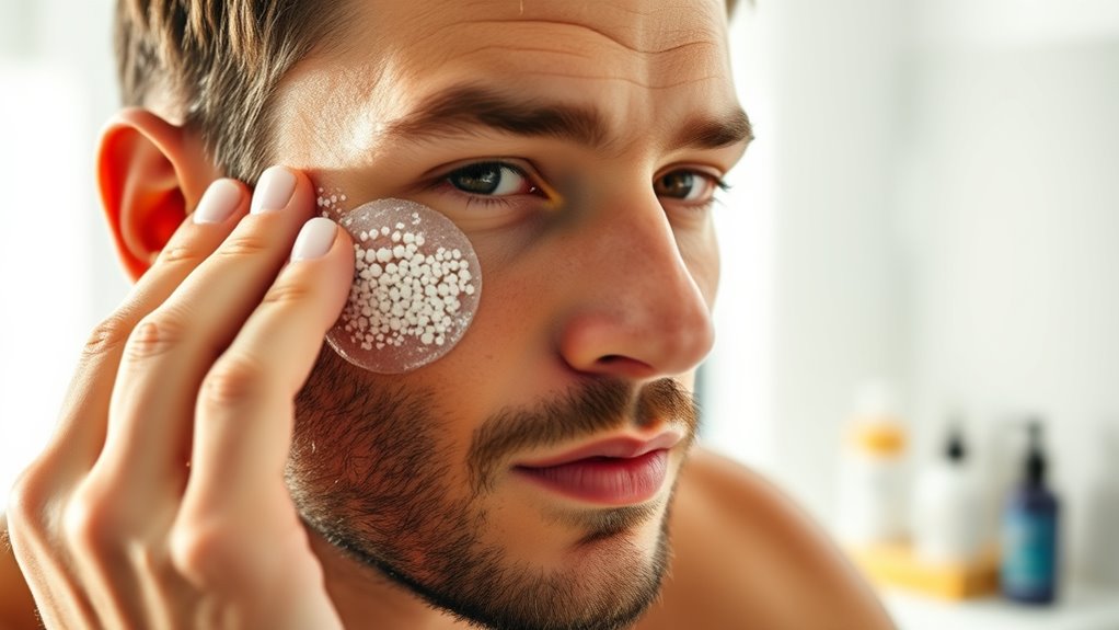 exfoliation brightens and clears