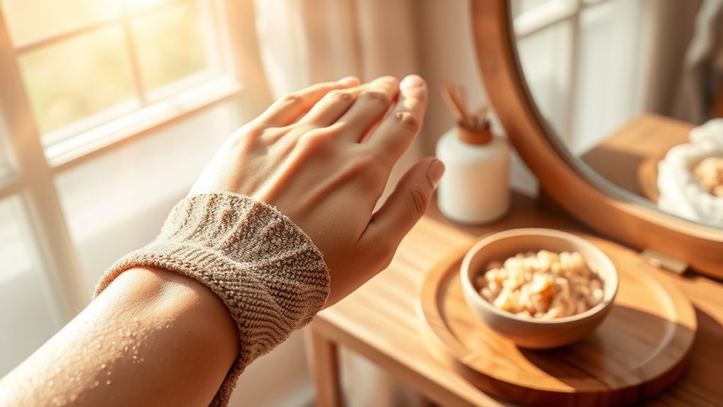 exfoliation enhances tan quality