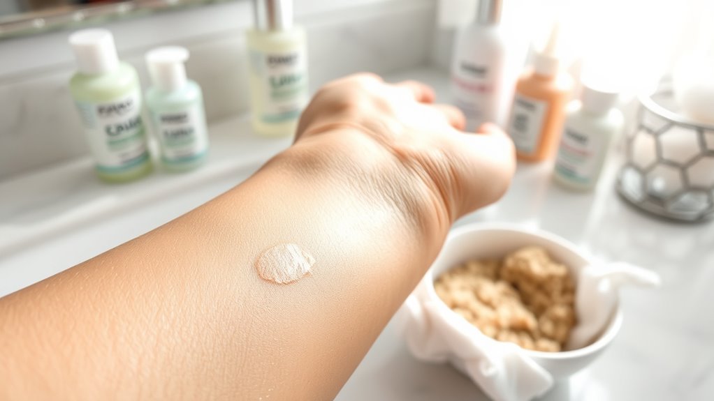 exfoliation soaking skin recovery