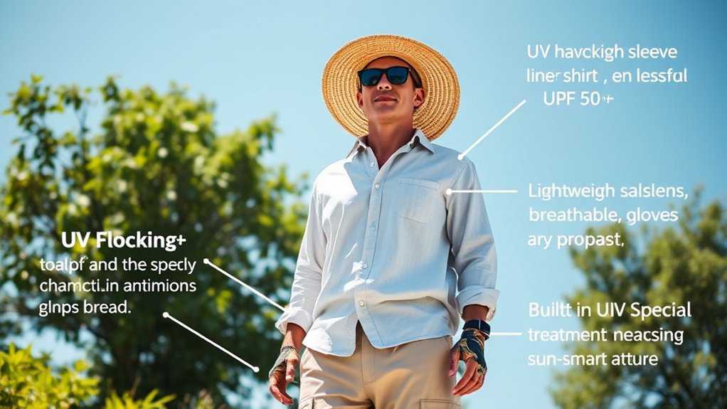 fabric treatments enhance sun protection