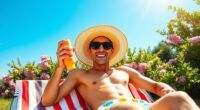 festive sun safety advice