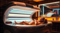 frequency of tanning bed use
