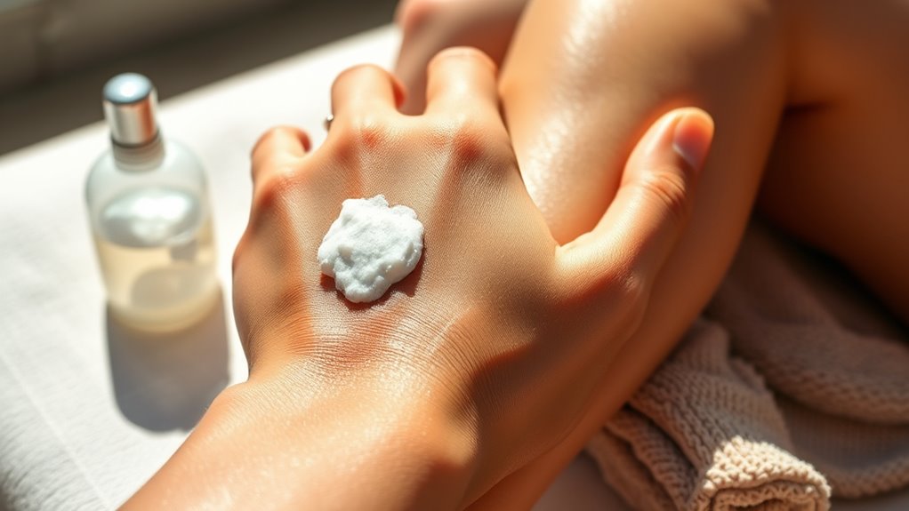 gentle hydrated skin care