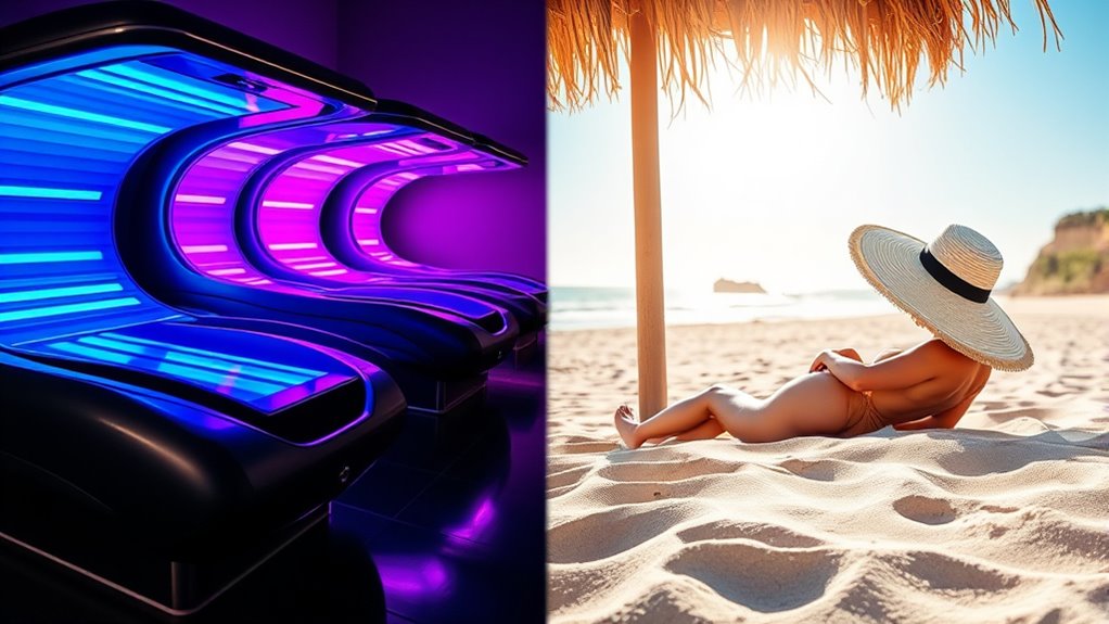 indoor tanning uv dangers