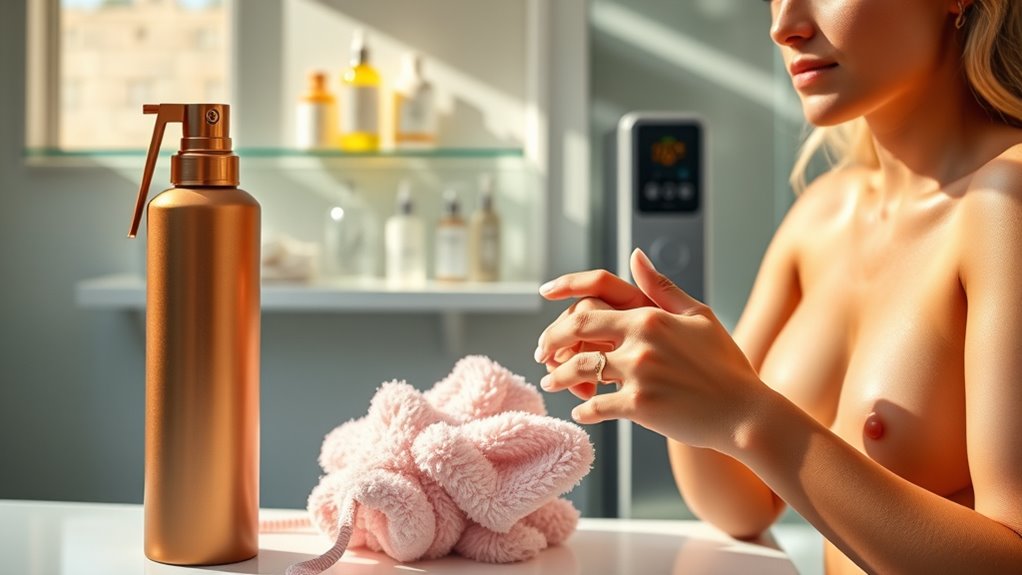 influencer recommended tanning tools