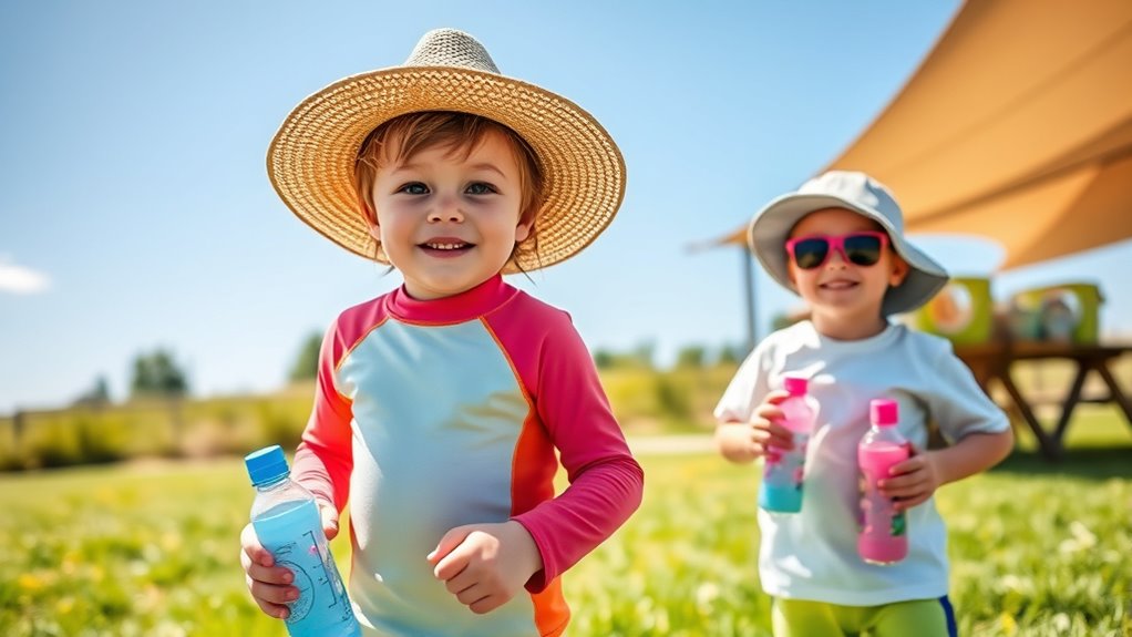 limit sun exposure and shade