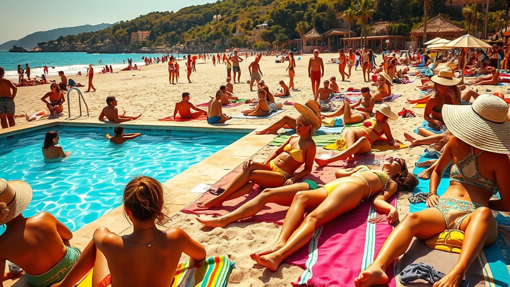 media influence on tanning