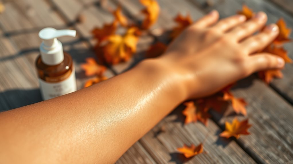 moisturize to extend glow
