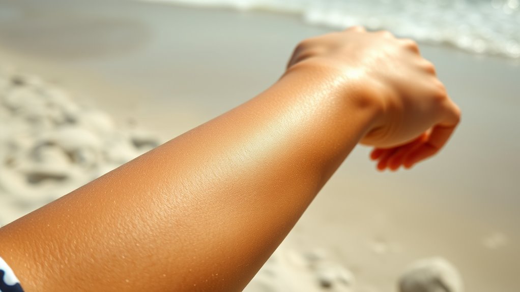 prevent deep tan lines