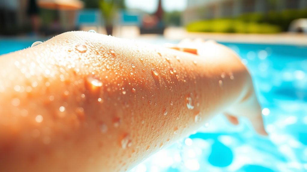 reapply sunscreen after water