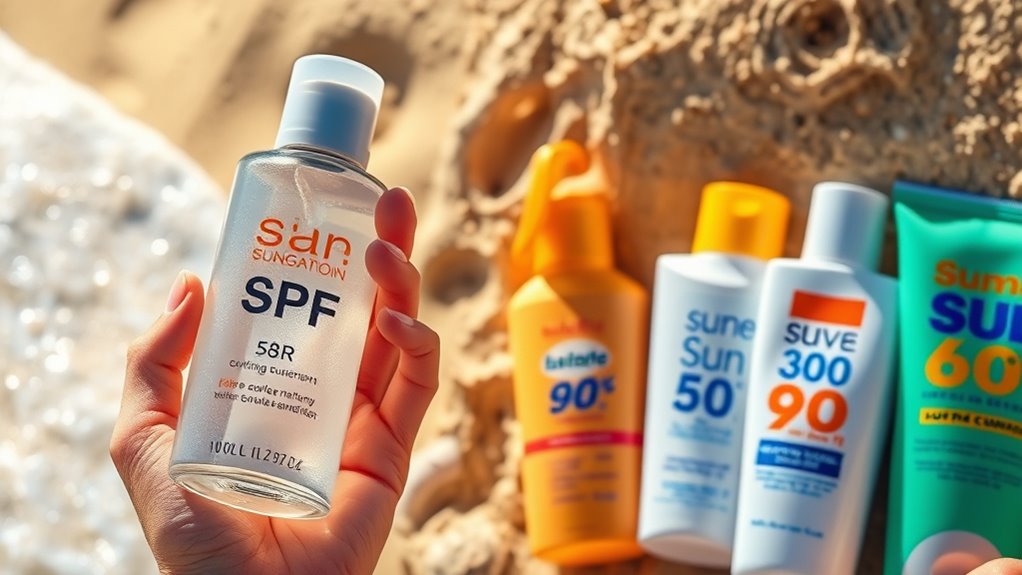select appropriate tanning spf