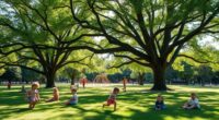 shade protects children outdoors
