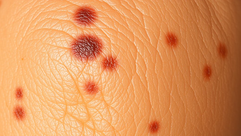 signs of uv skin damage