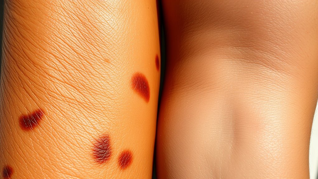 skin aging from tanning