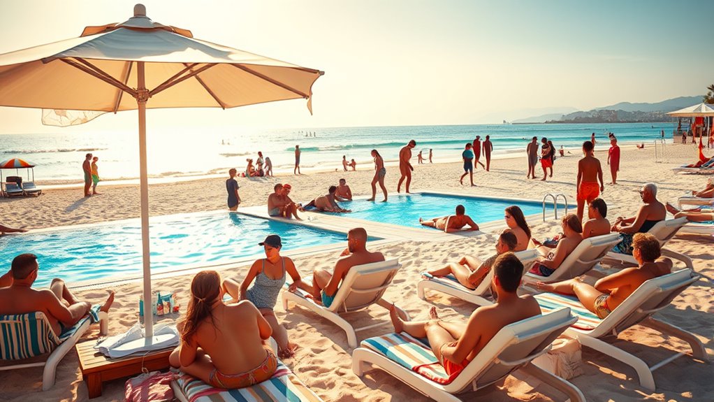 social environments promote tanning