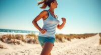stay active to maintain tan