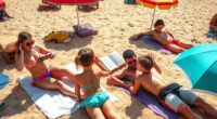 sunbathing manners guide