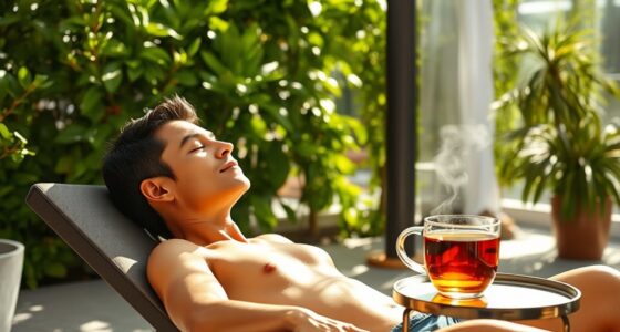 tanning boosts mental health