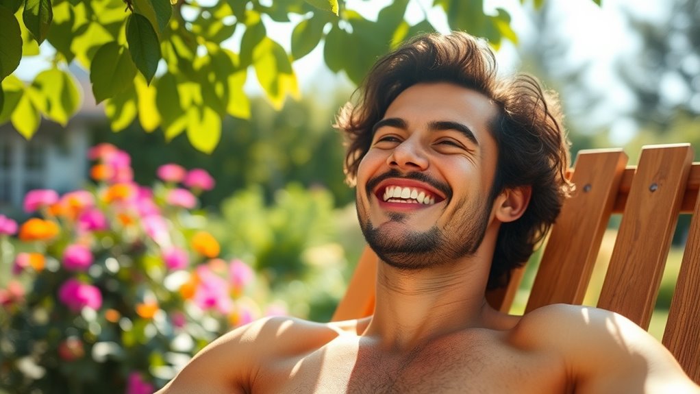tanning boosts mood naturally
