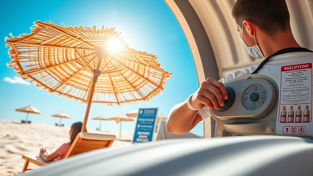 tanning safety regulations enforced