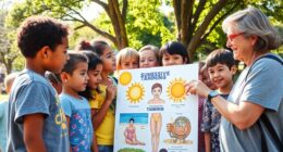 teach kids sun safety