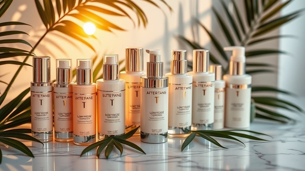 top after tan moisturizing products