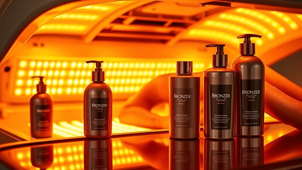 top bed tanning bronzer
