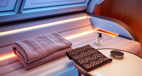 top tanning bed comfort accessories
