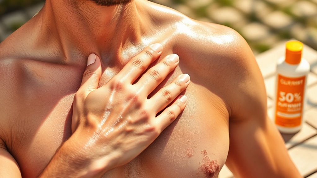 use sunscreen and protective gear