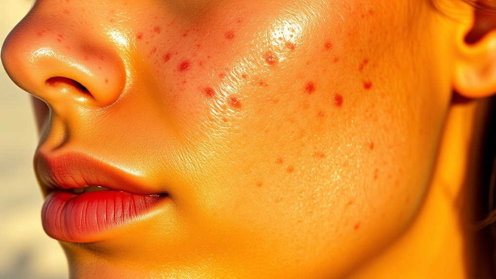 uv rays worsen acne