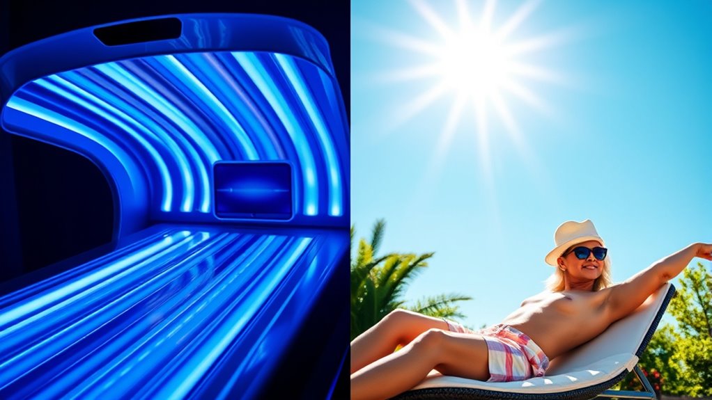 uvb tanning for vitamin d