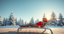 winter tanning potential