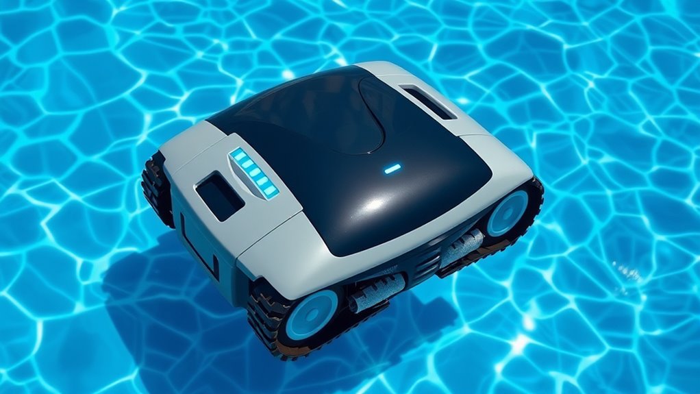 advanced robotic pool cleaner features