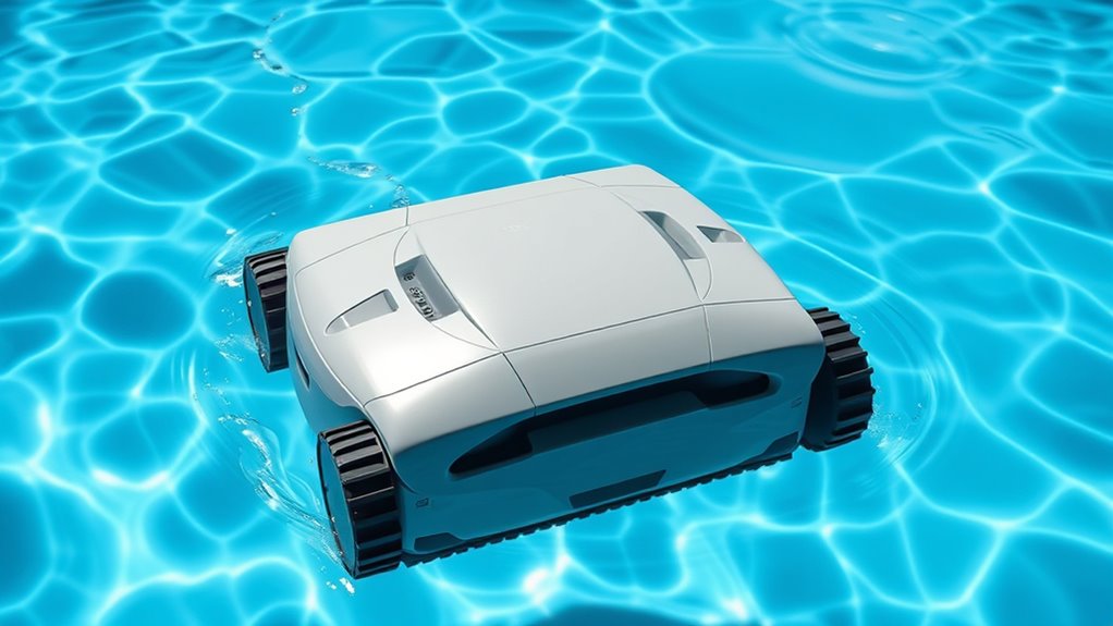 ai driven efficient pool cleaning