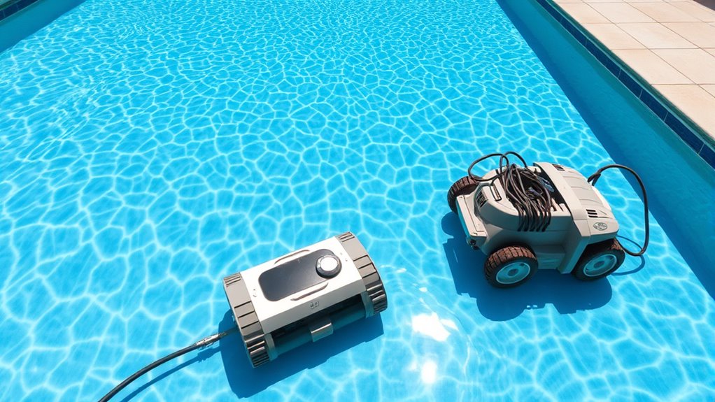 automatic cleaner effectiveness varies
