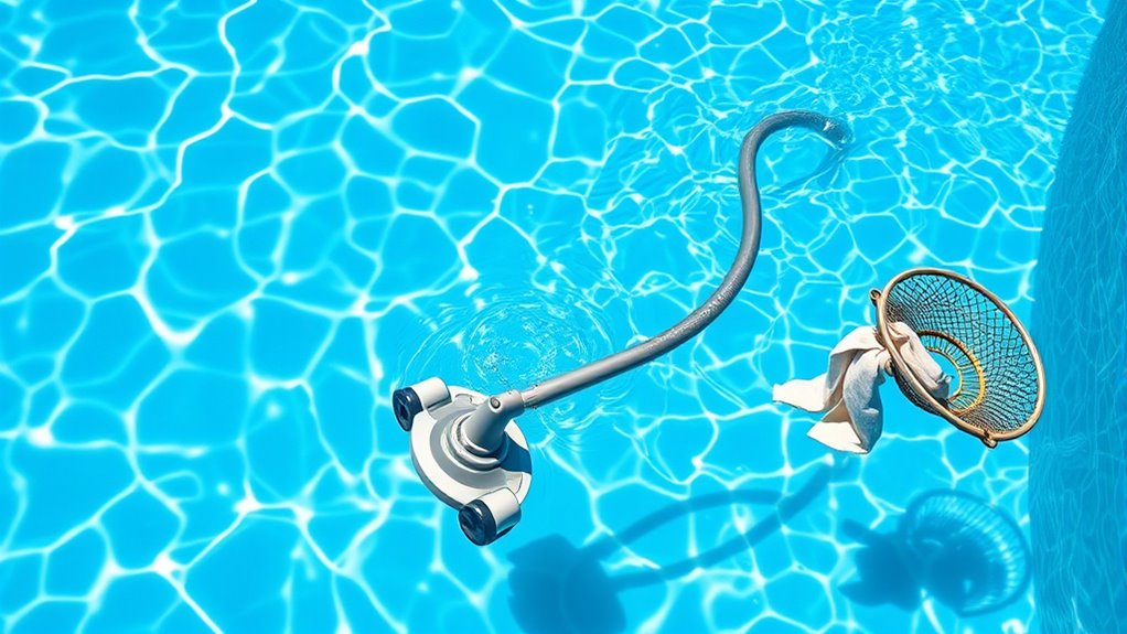 avoid suction pool cleaning errors