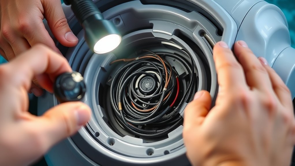 check battery and motor