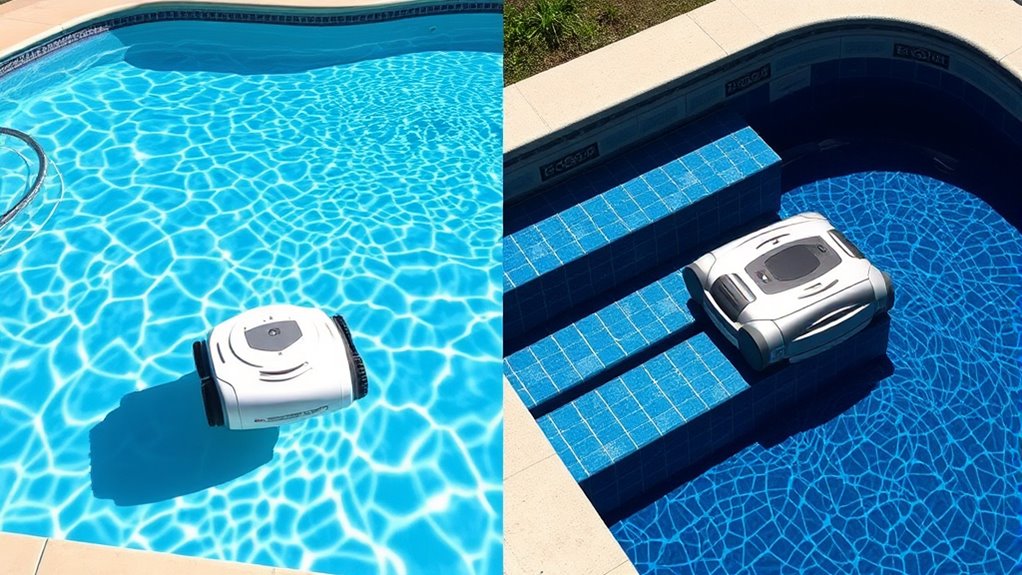 choose cleaner based on pool