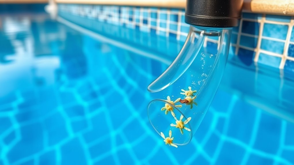 clear pool intake obstructions