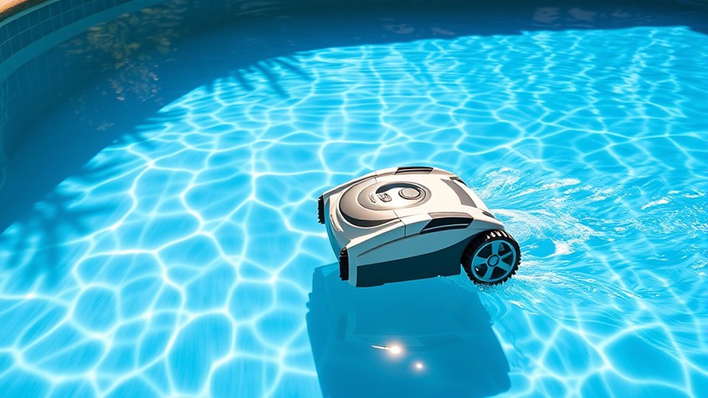 consistent pool maintenance improves water clarity