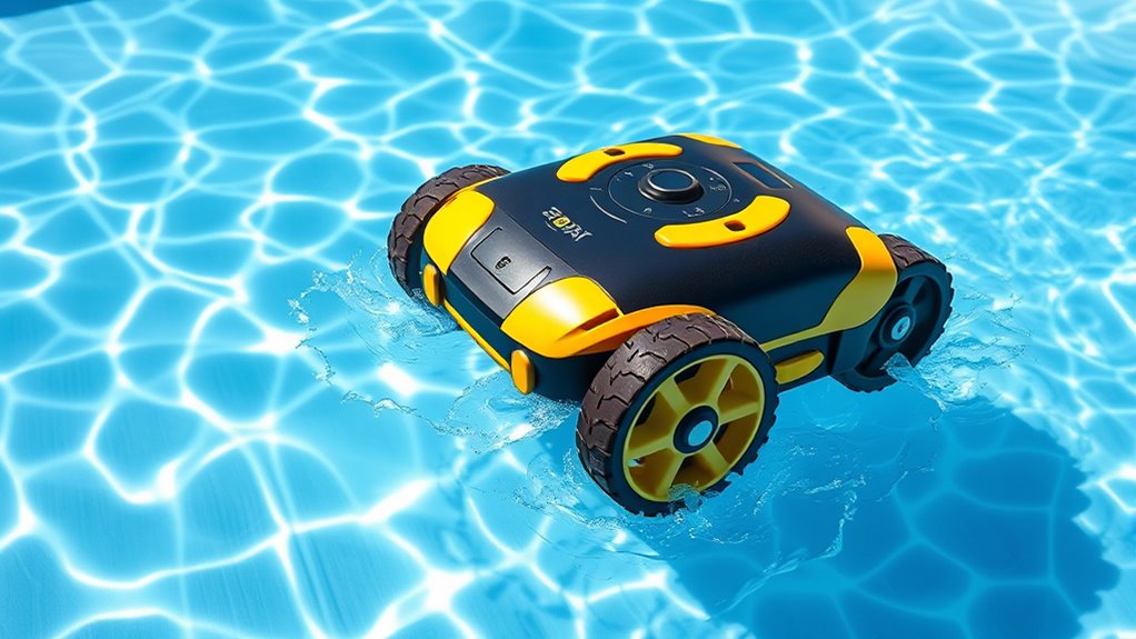 efficient obstacle free pool navigation