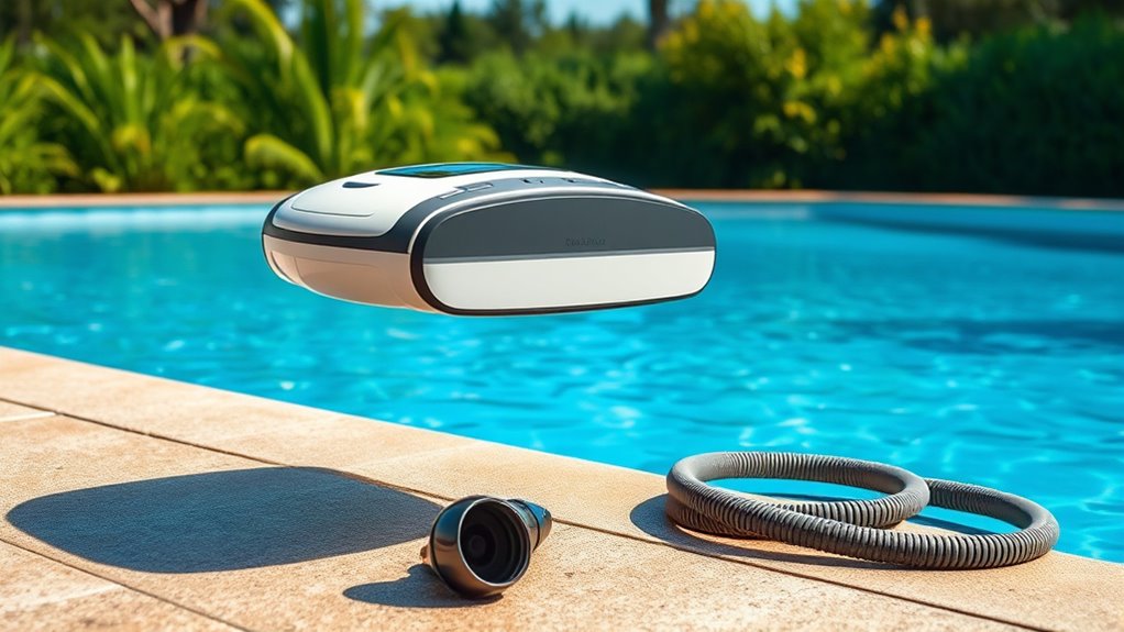 evolution of robotic pool cleaners