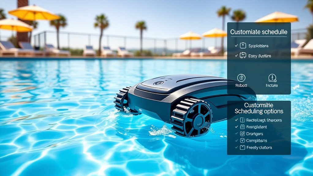 flexible personalized pool cleaning