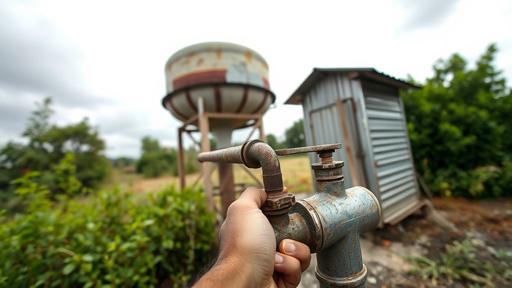 improve rural water pressure