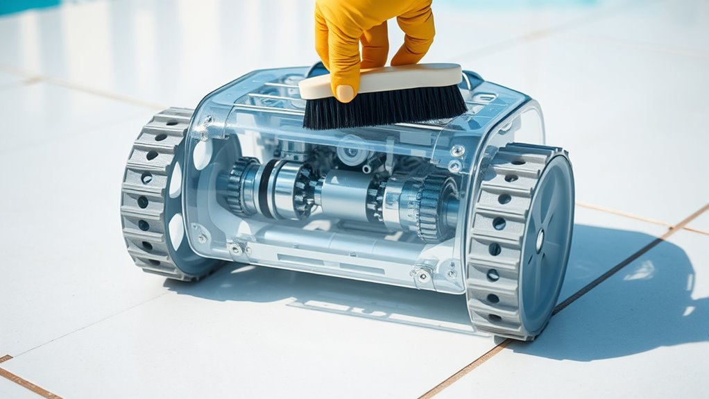 inspect clean test wheels