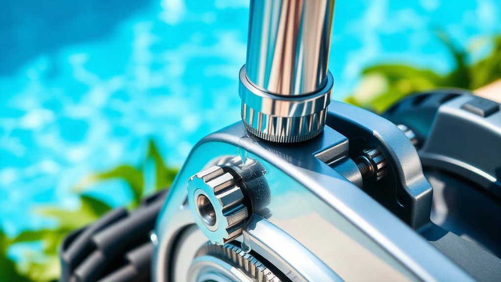 lubricate parts regularly